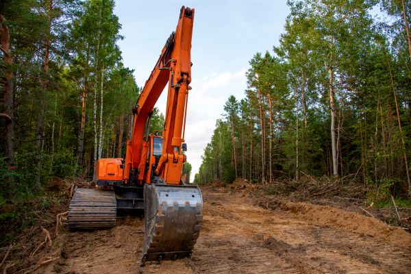 Cost of Backhoe Land Clearing in Round Rock